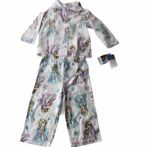 New NWT Children's Kid's Pajamas Flannel Fleece 2T